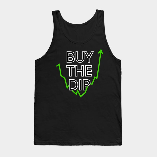 Buy the Dip Stonks Only Go Up Tank Top by GregFromThePeg
